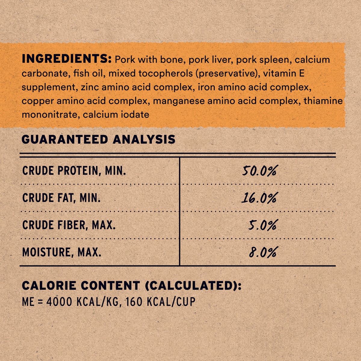 Freeze-Dried Pork Entree & Mixer Dog Food Soft Nibs