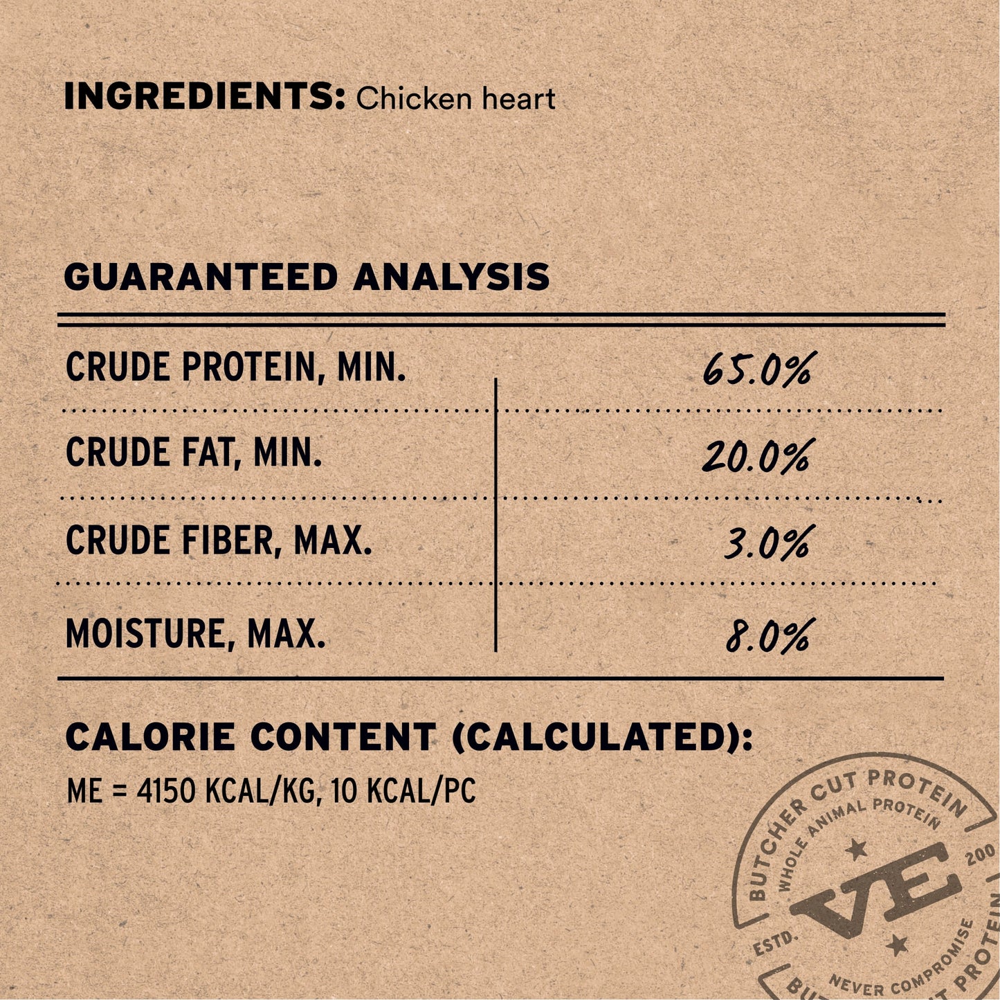 Freeze-Dried Chicken Hearts Dog Treats