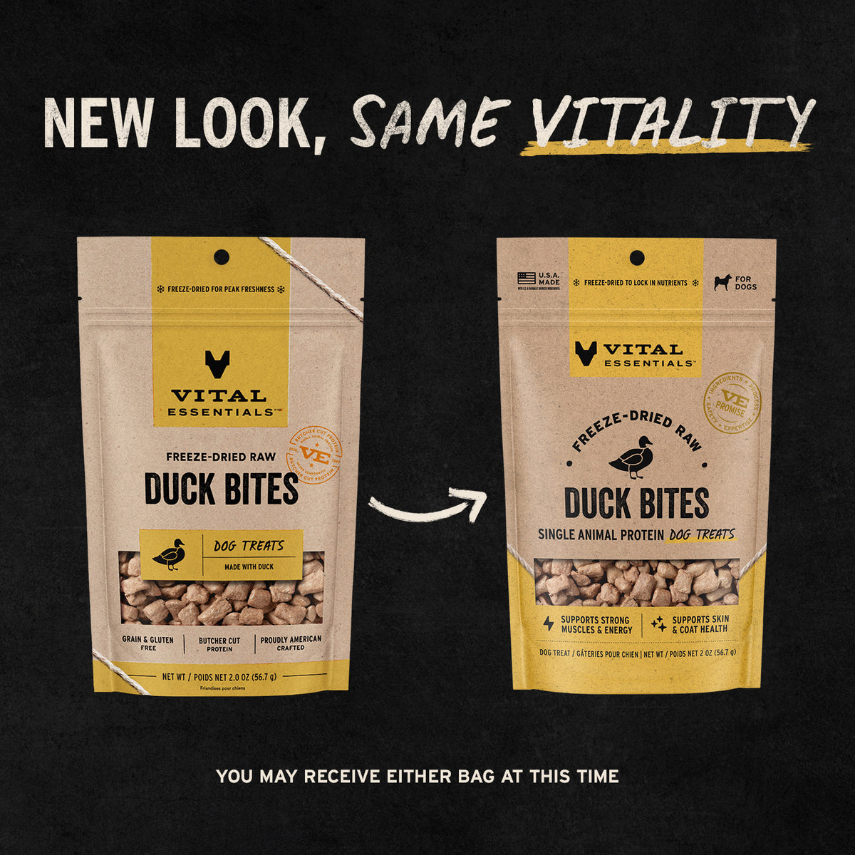 Freeze-Dried Duck Bites Dog Treats