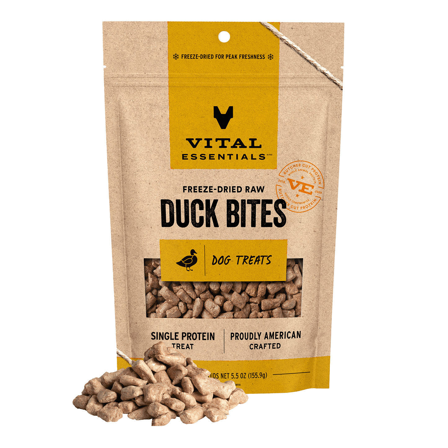 Freeze-Dried Duck Bites Dog Treats