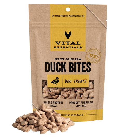 Freeze-Dried Duck Bites Dog Treats