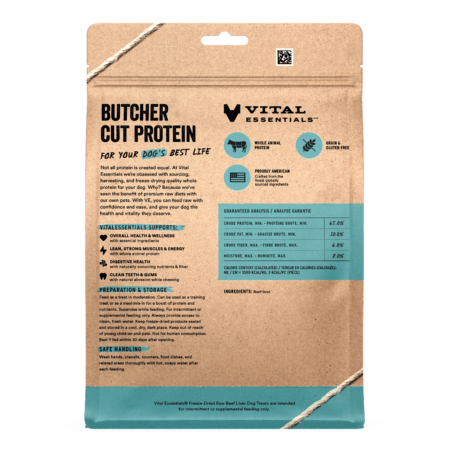 Freeze-Dried Beef Liver Dog Treats