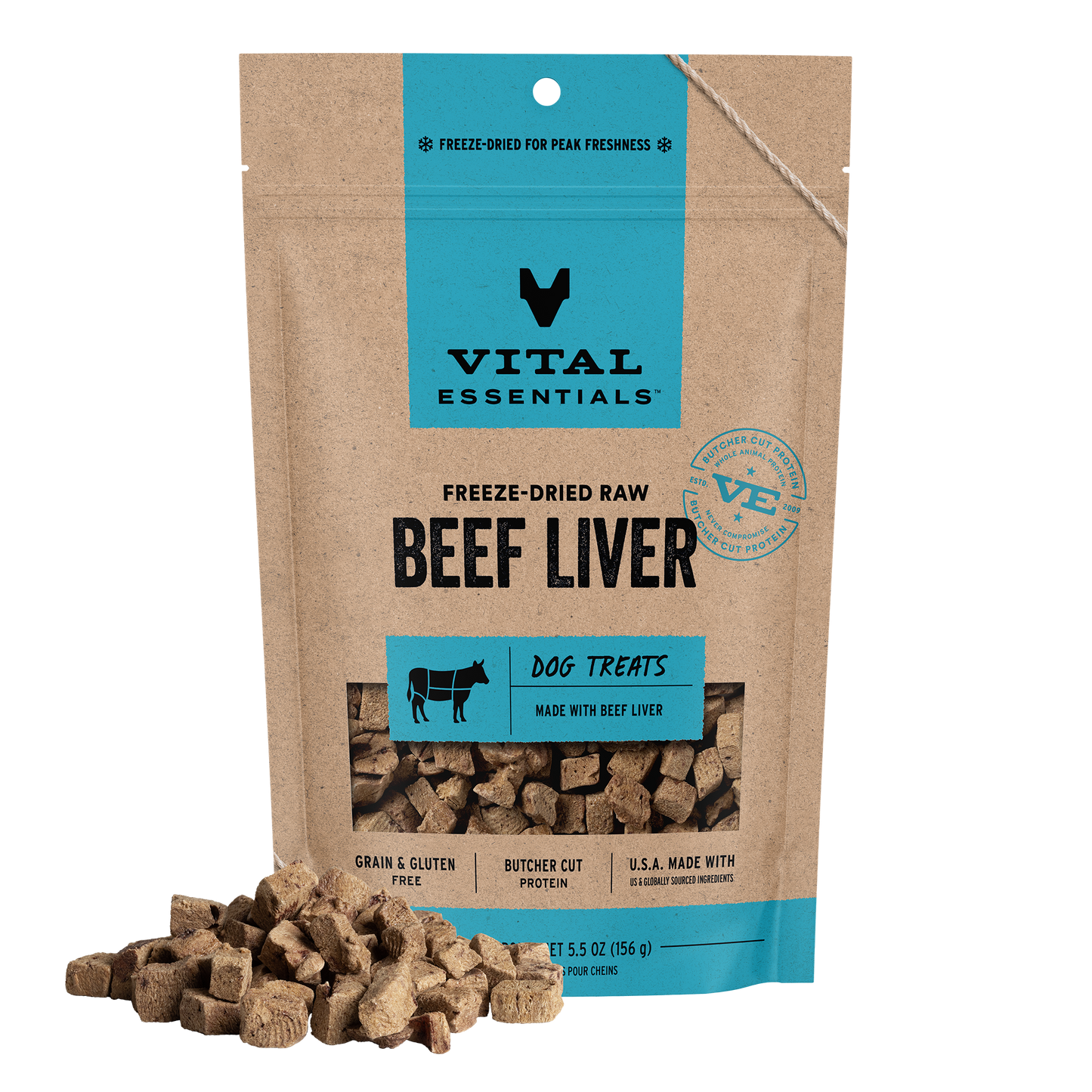 Beef Liver Front of Bag