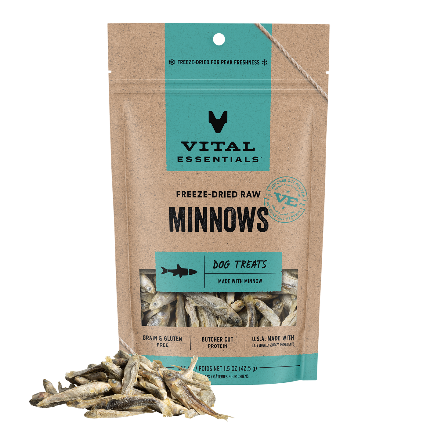 Minnows Front of Bag