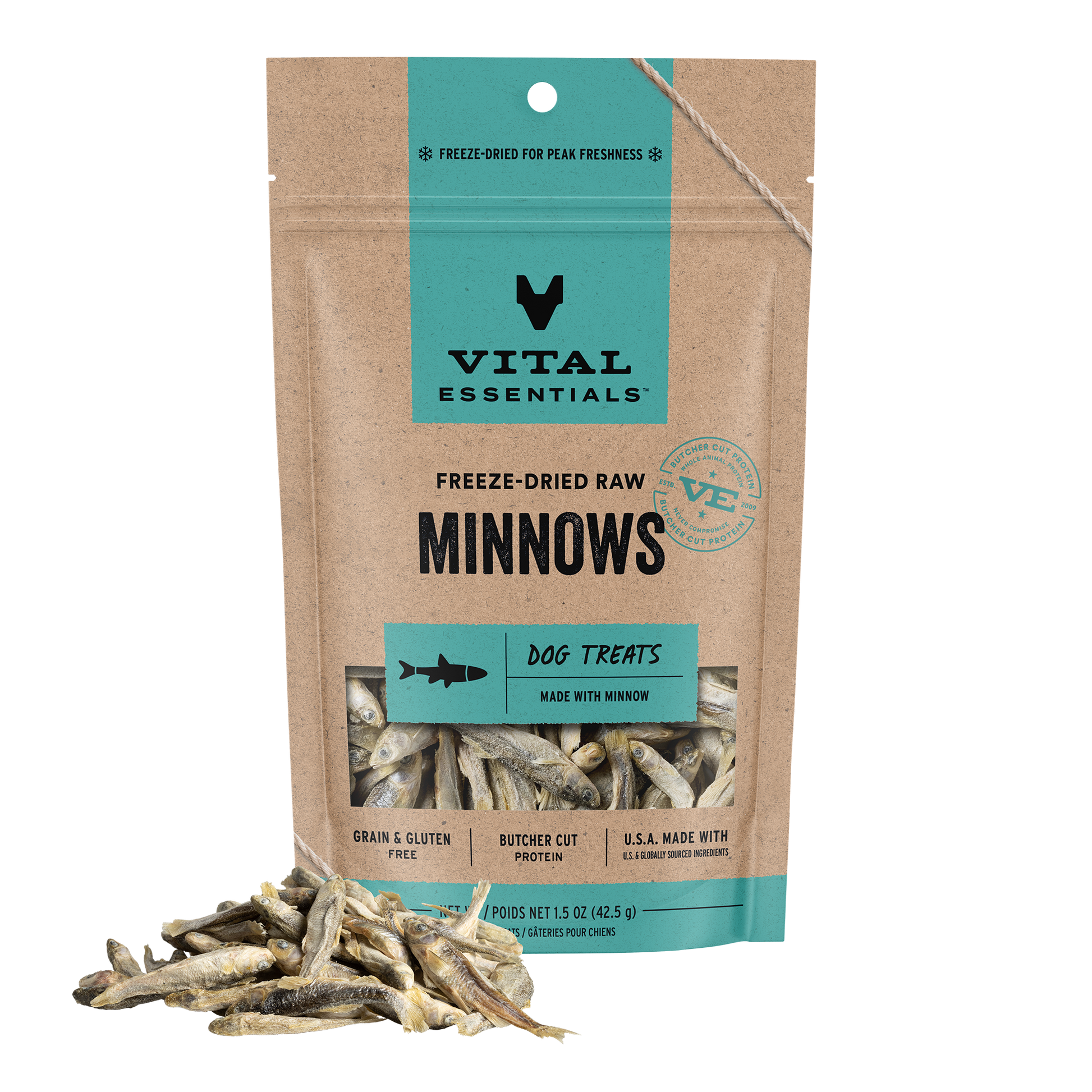 Minnows Front of Bag