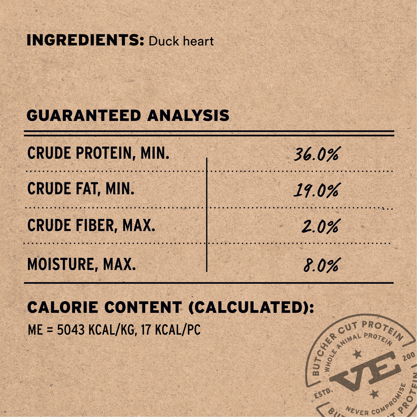 Duck Hearts Dog Treats Food Safety and Quality from Vital Essentials