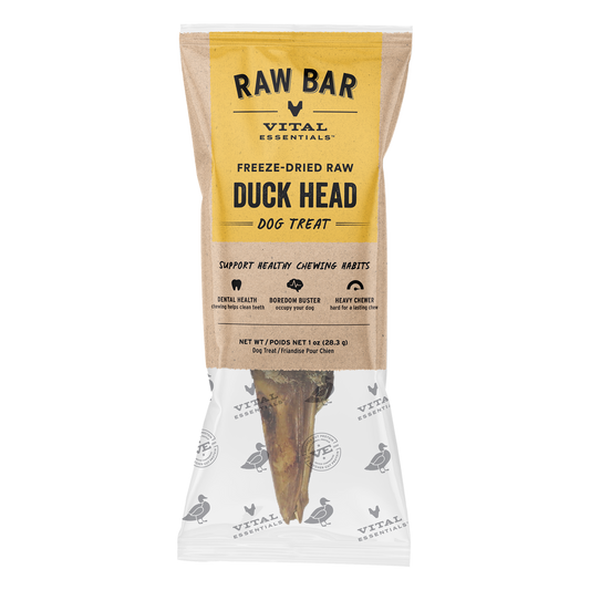 Freeze-Dried Duck Heads Dog Snacks