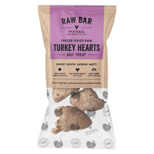 Front Packaging of Turkey Hearts