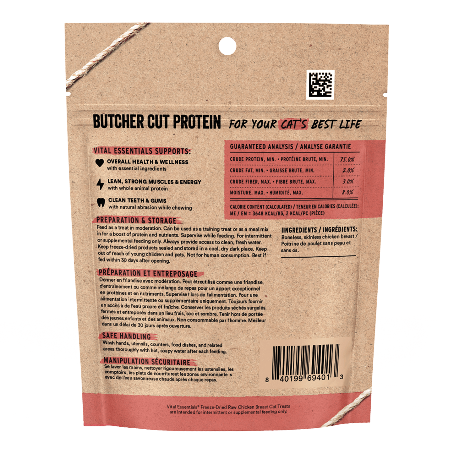 Freeze-Dried Chicken Breast Cat Treats