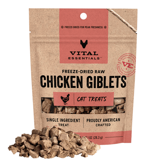 Freeze-Dried Chicken Giblets Cat Treats