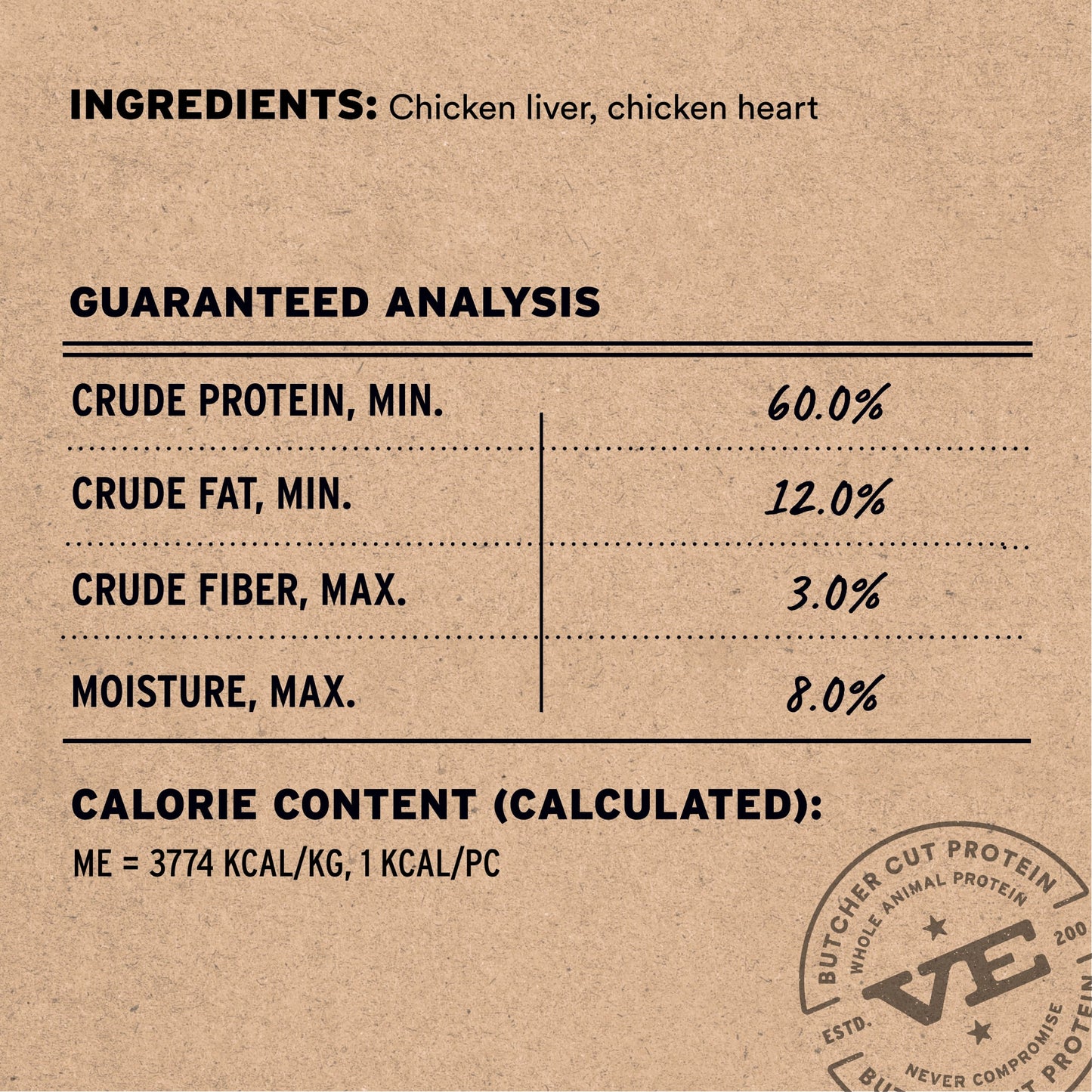 Freeze-Dried Chicken Giblets Cat Treats