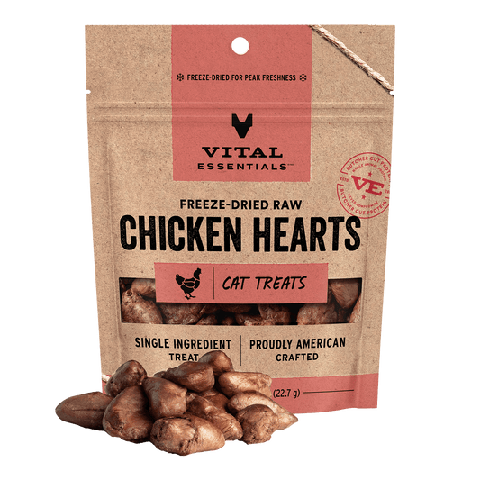 Freeze-Dried Chicken Hearts Cat Treats