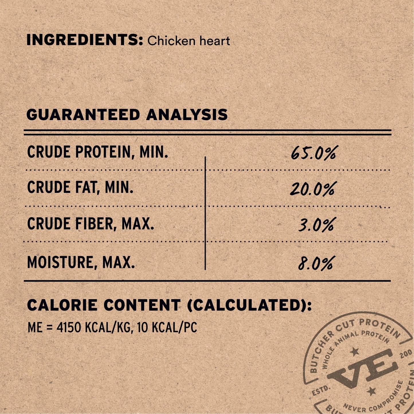 Freeze-Dried Chicken Hearts Cat Treats