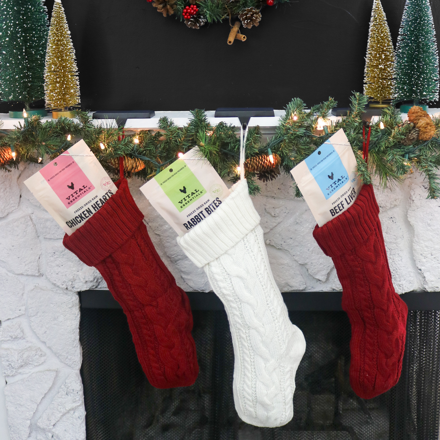 Charcuterie Board Dog Treat Variety Stocking Stuffer Bundle