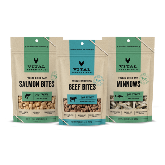 Surf & Turf Dog Treat Variety Stocking Stuffer Bundle